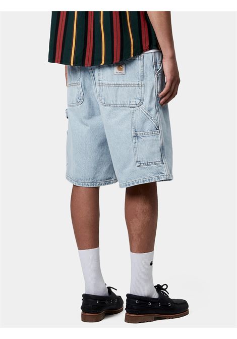 double knee short uomo blu CARHARTT WIP | I03486701.A3